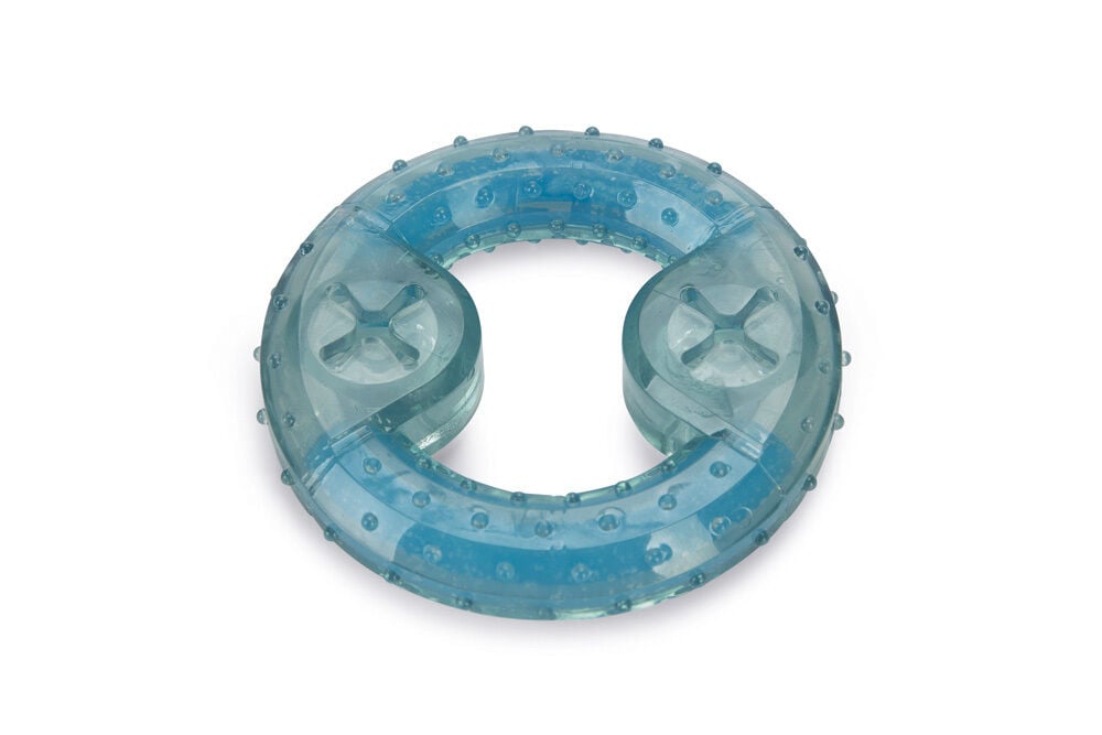 Beeztees Koel Bijring - Kauwspeelgoed puppy - Blauw Beeztees Koel Bijring - Kauwspeelgoed puppy - Blauw