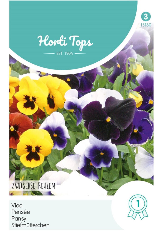 Hortitops Viool Zwitserse Reuzen - Bloemzaden Hortitops Viool Zwitserse Reuzen - Bloemzaden