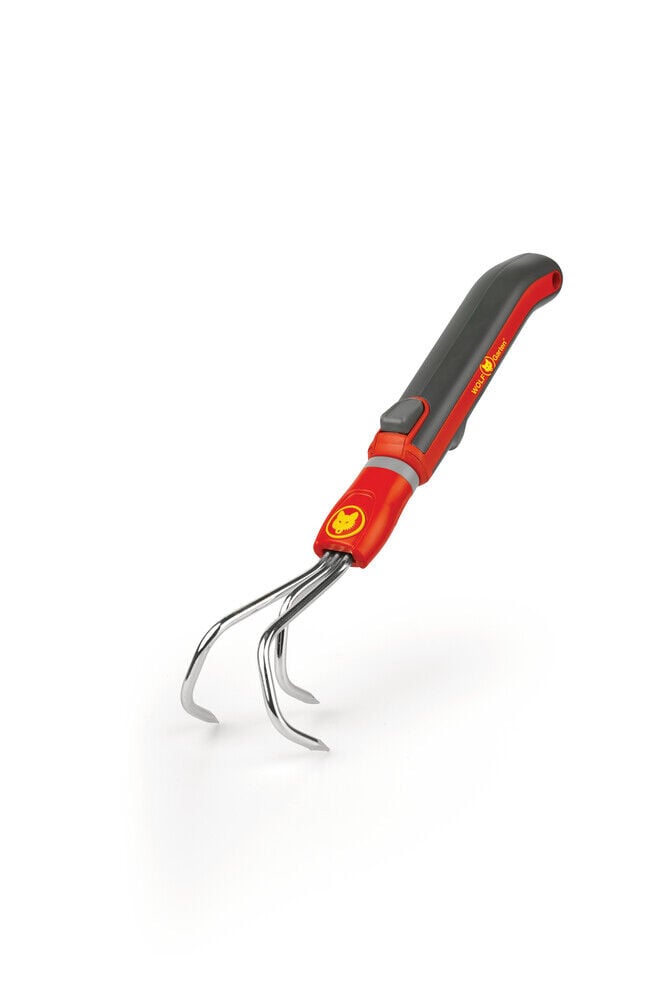 WOLF-Garten Multi-star Krabber plus steeltje LA-M - Systeemgereedschap - Rood - 15 cm