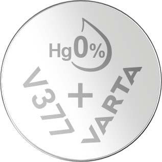 VARTA Knoopcel V377/SR66 - Batterij - 2 Stuks