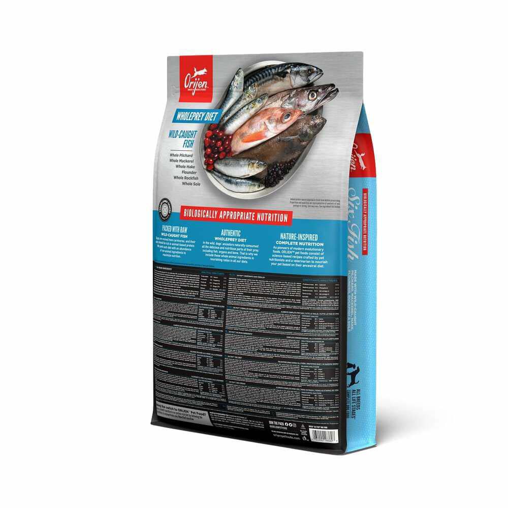 Orijen Six Fish Dog Whole Prey - Hondenvoer - 6 Kilogram - vis