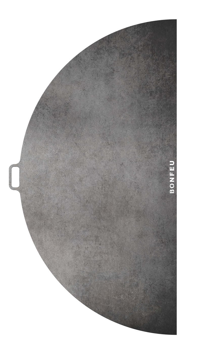 BonFeu Halve Plancha - Bakplaat - Rond - Staal - 120 cm - Extra large BonFeu Halve Plancha - Bakplaat - Rond - Staal - 120 cm - Extra large