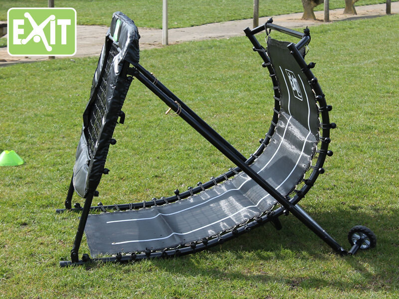 EXIT Kickback multi-station - Rebounder - Zwart - 105x142x129 cm