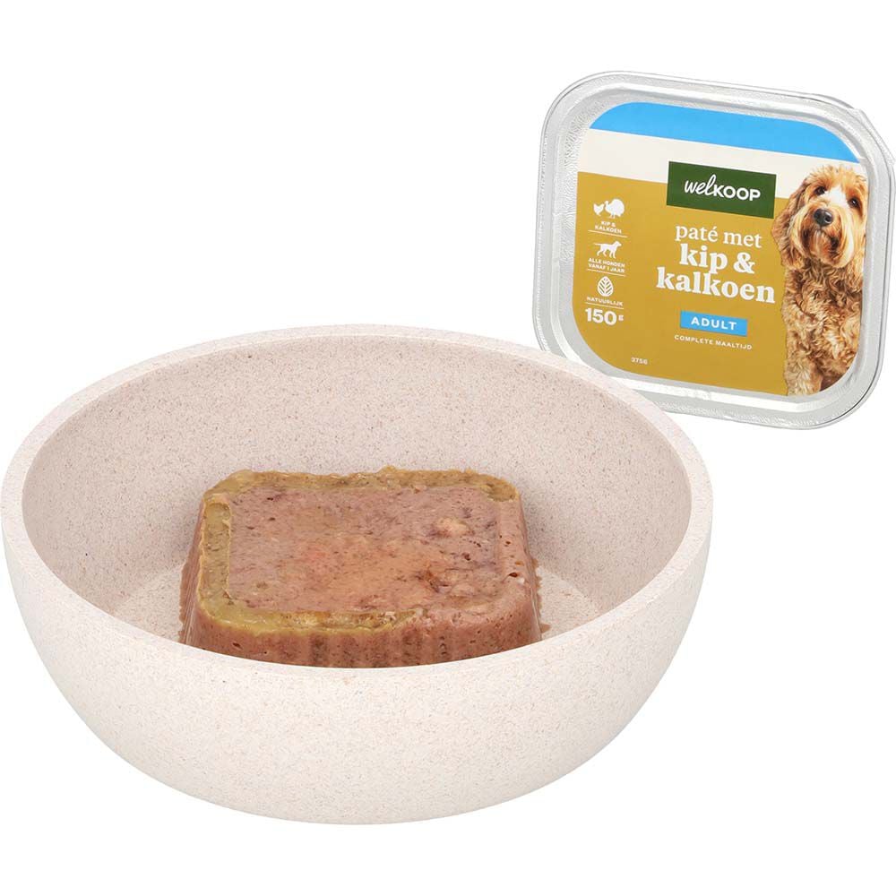 Welkoop Paté  - Hondenvoer - 150 Gram - kalkoen