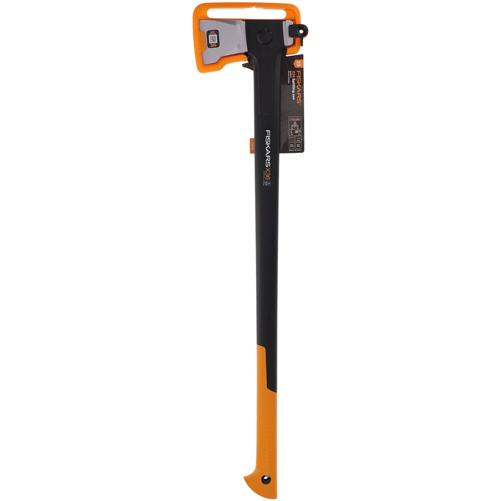 Fiskars X36 - Kloofbijl - Zwart, Oranje
