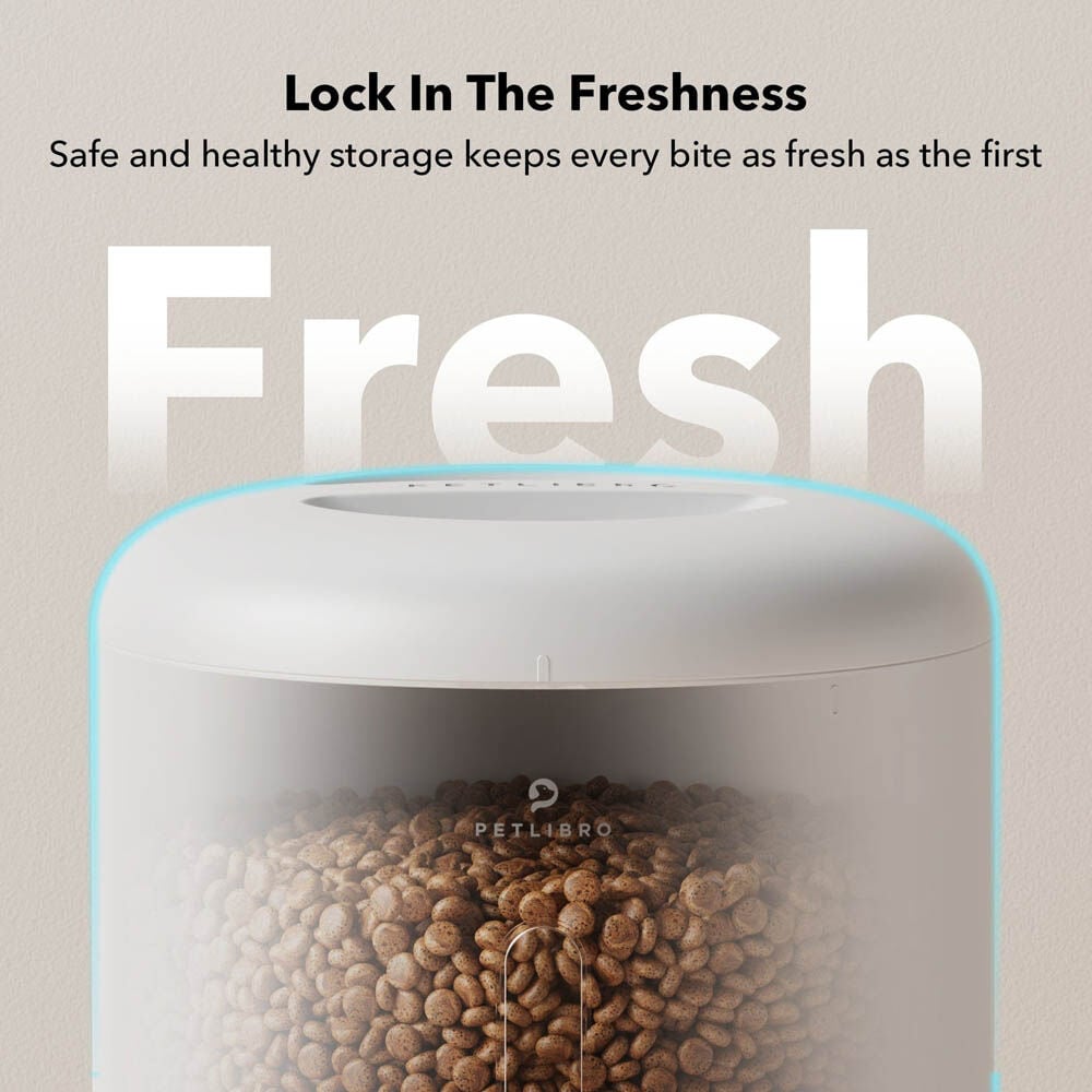 PETLIBRO Granary Duo - Automatische kattenvoerbak - Wit - 26x36x36 cm