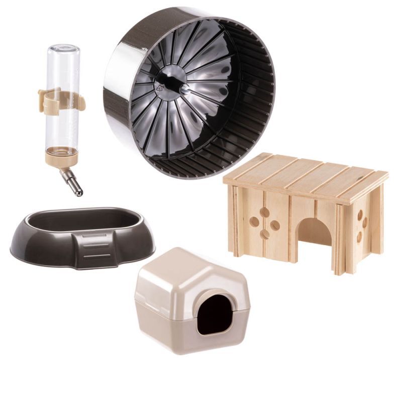 Ferplast Domster 120 - Hamsterkooi - Wit - 50x120x66.5 cm