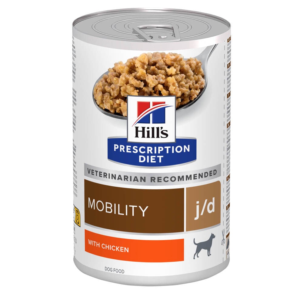 Hill's Prescription Diet Mobility j/d - Hondenvoer - 0.37 Kilogram - kip Hill's Prescription Diet Mobility j/d - Hondenvoer - 0.37 Kilogram - kip