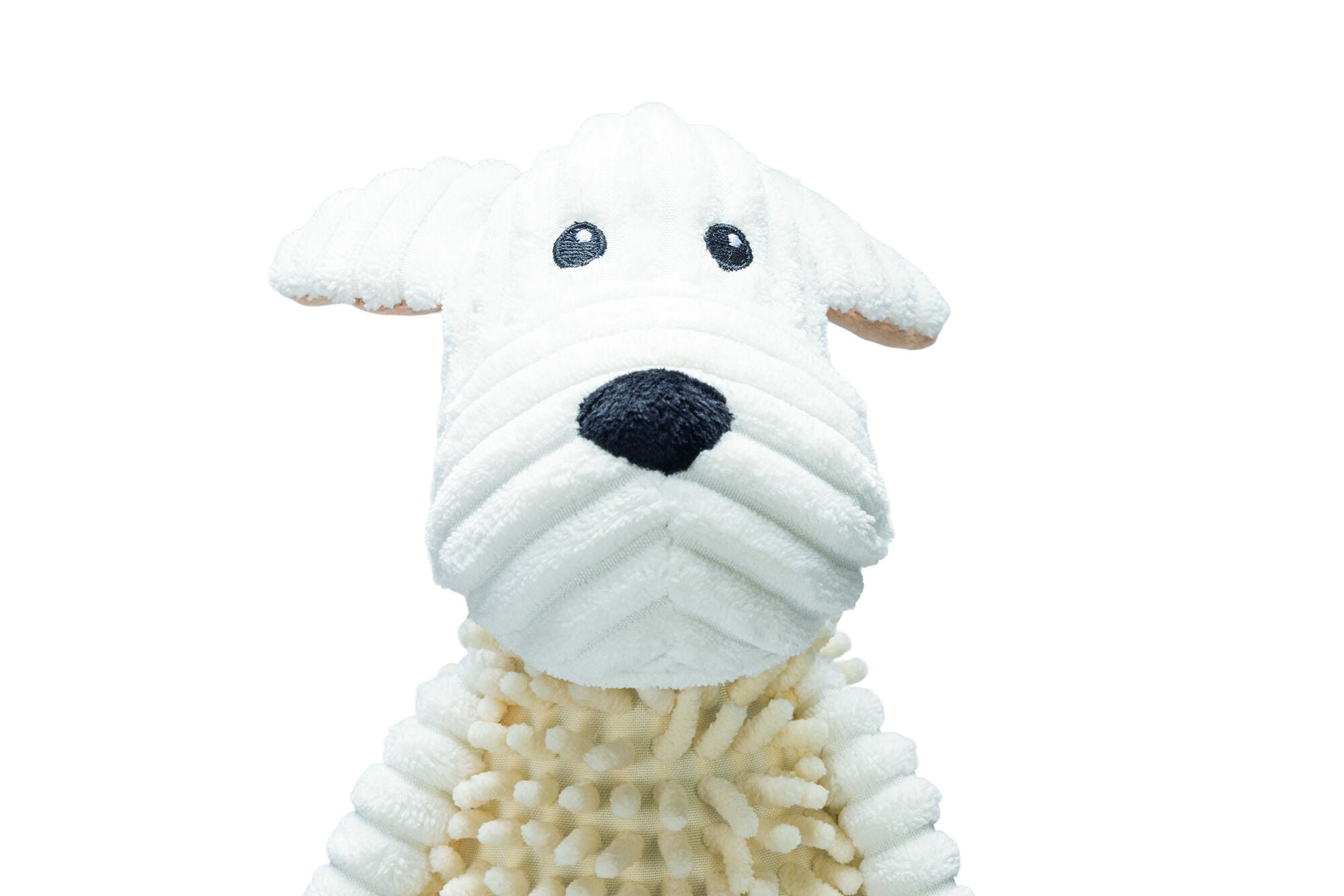 Beeztees Eco Muis Onne - Knuffel - Hondenspeelgoed - beige