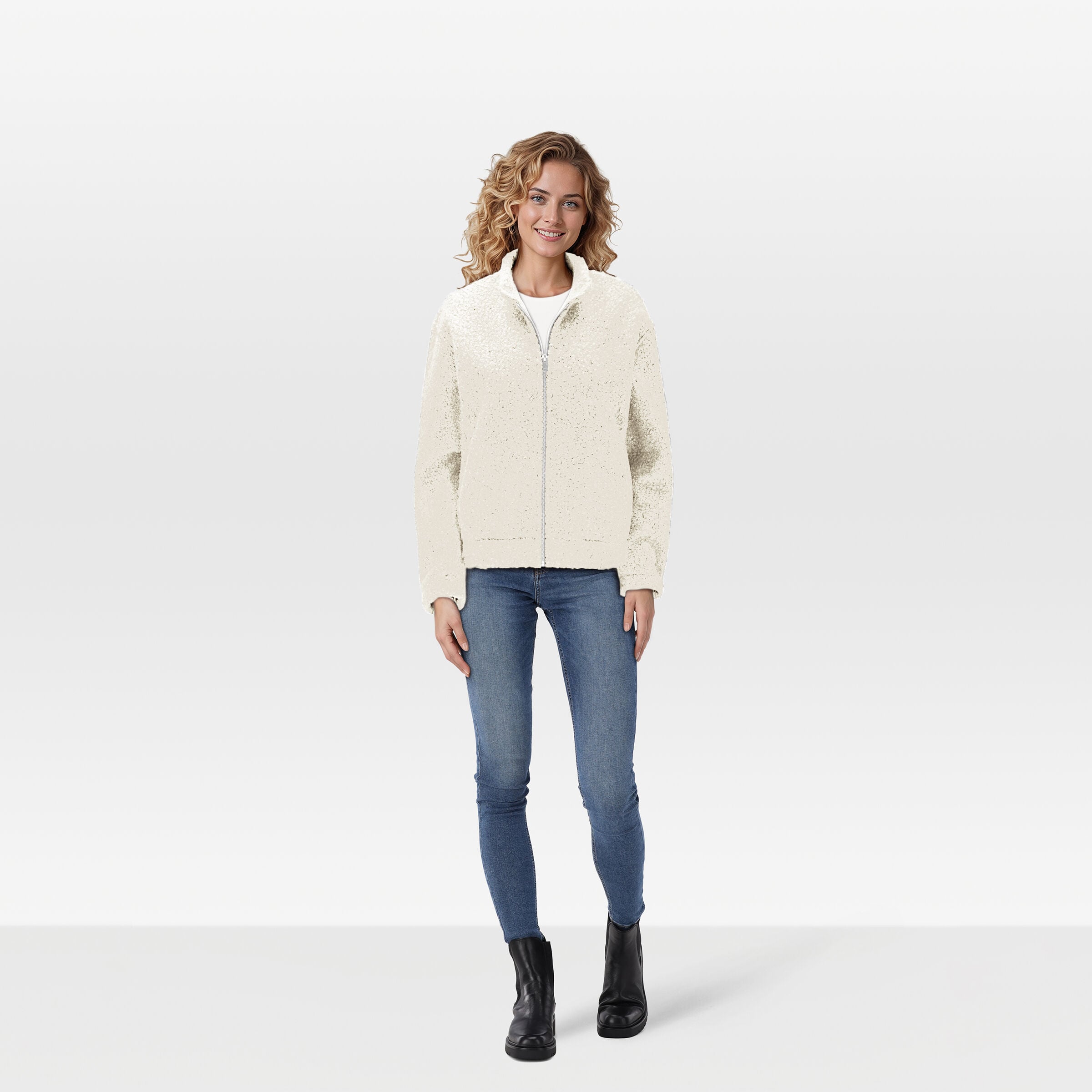 Veleste Lotje - Vest - Offwhite - 36