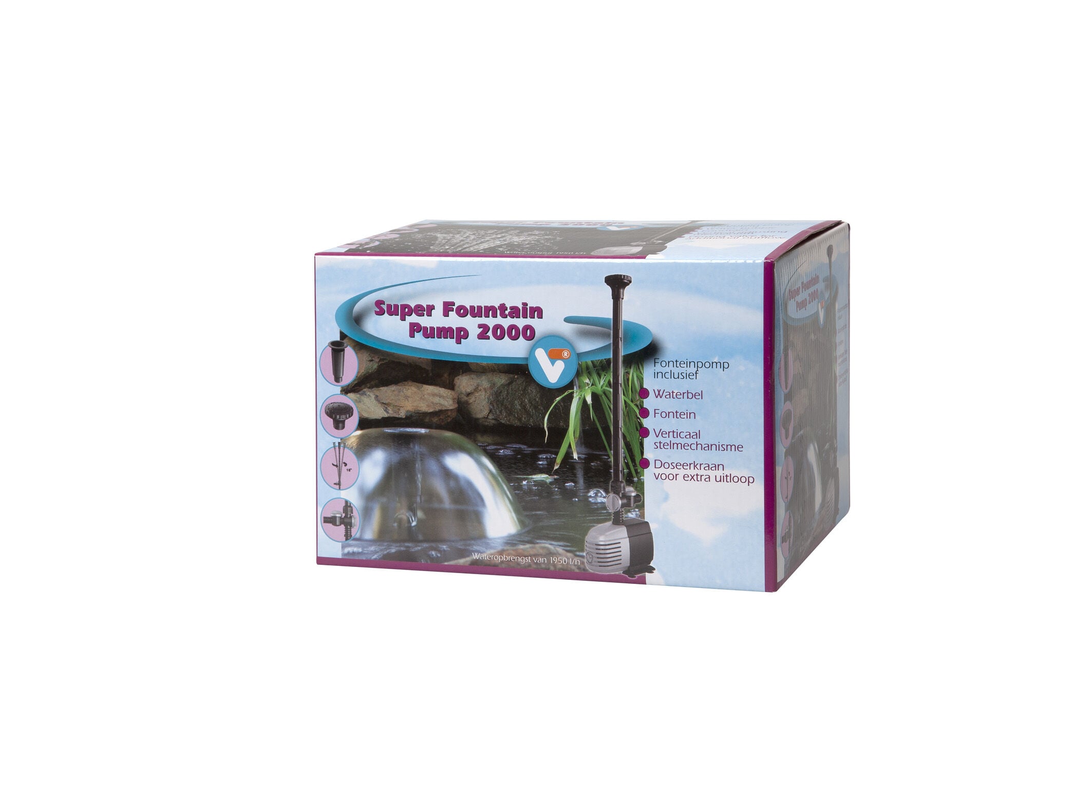 VT Superfountain pomp 2000 - Fonteinpomp - 25 W