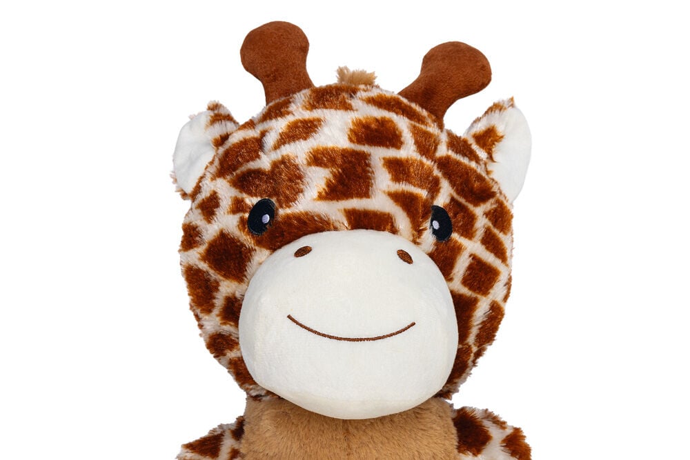 Beeztees Jungle Giraf - Knuffel - Hondenspeelgoed - Bruin - 20.5x27x85 cm