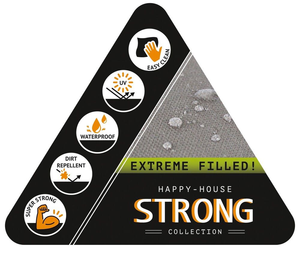 Happy-House Strong - Hondenmand - beige/taupe - 12x45x45 cm - S