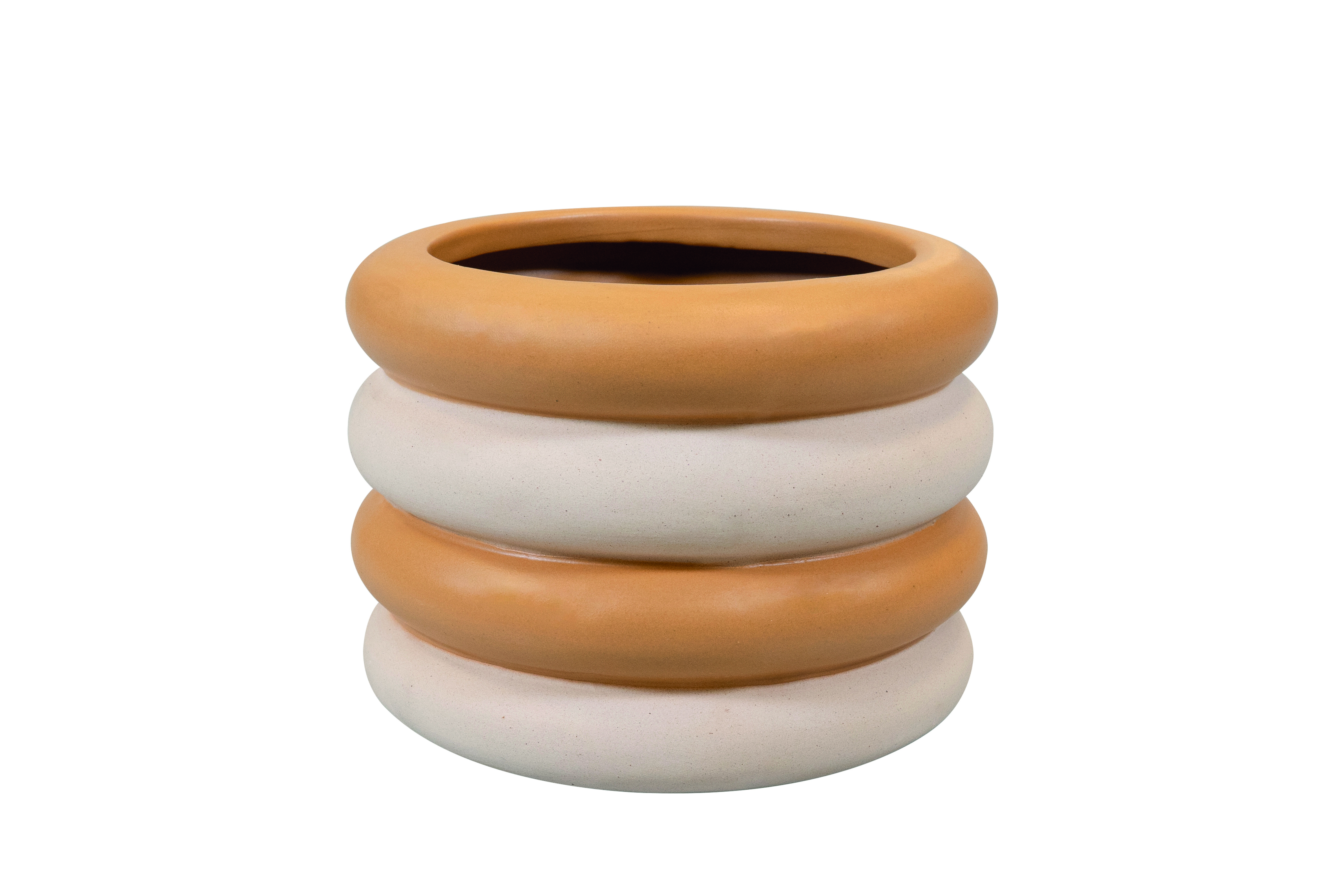 TS Avery - Bloempot - caramel - 12 cm