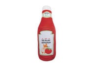 Beeztees Pluche Ketchup Knuffel - Hondenspeelgoed - Rood - 9x30x9 cm