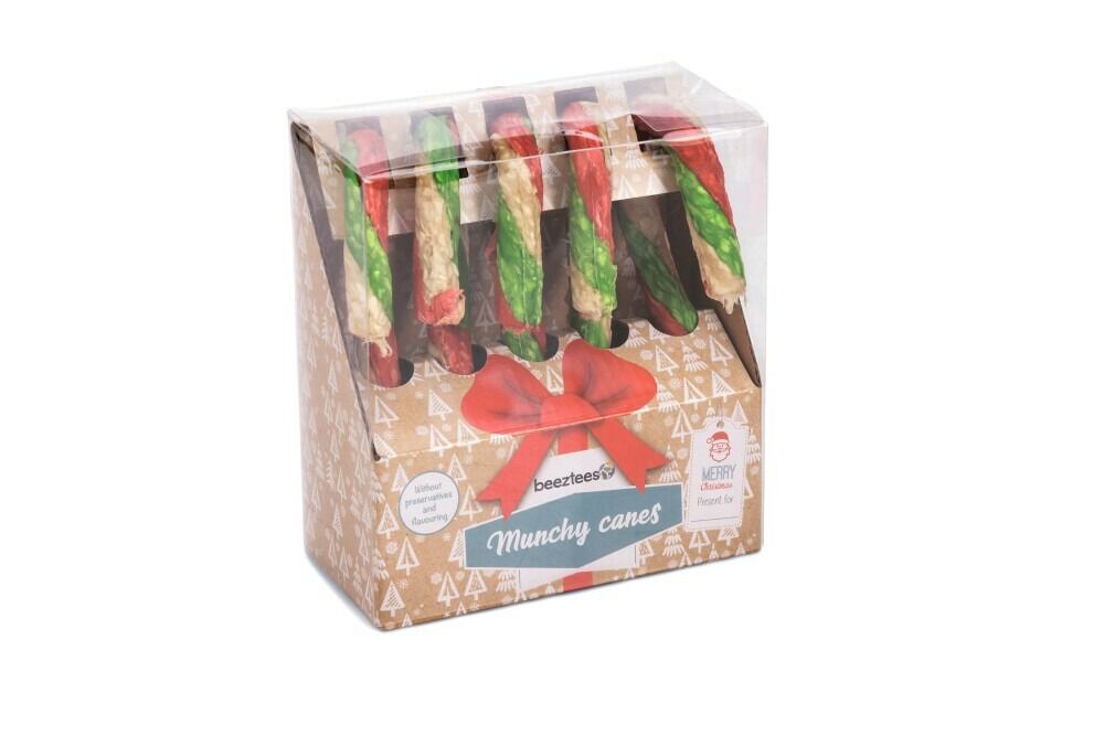 Beeztees Kerststok Munchy - Hondensnack