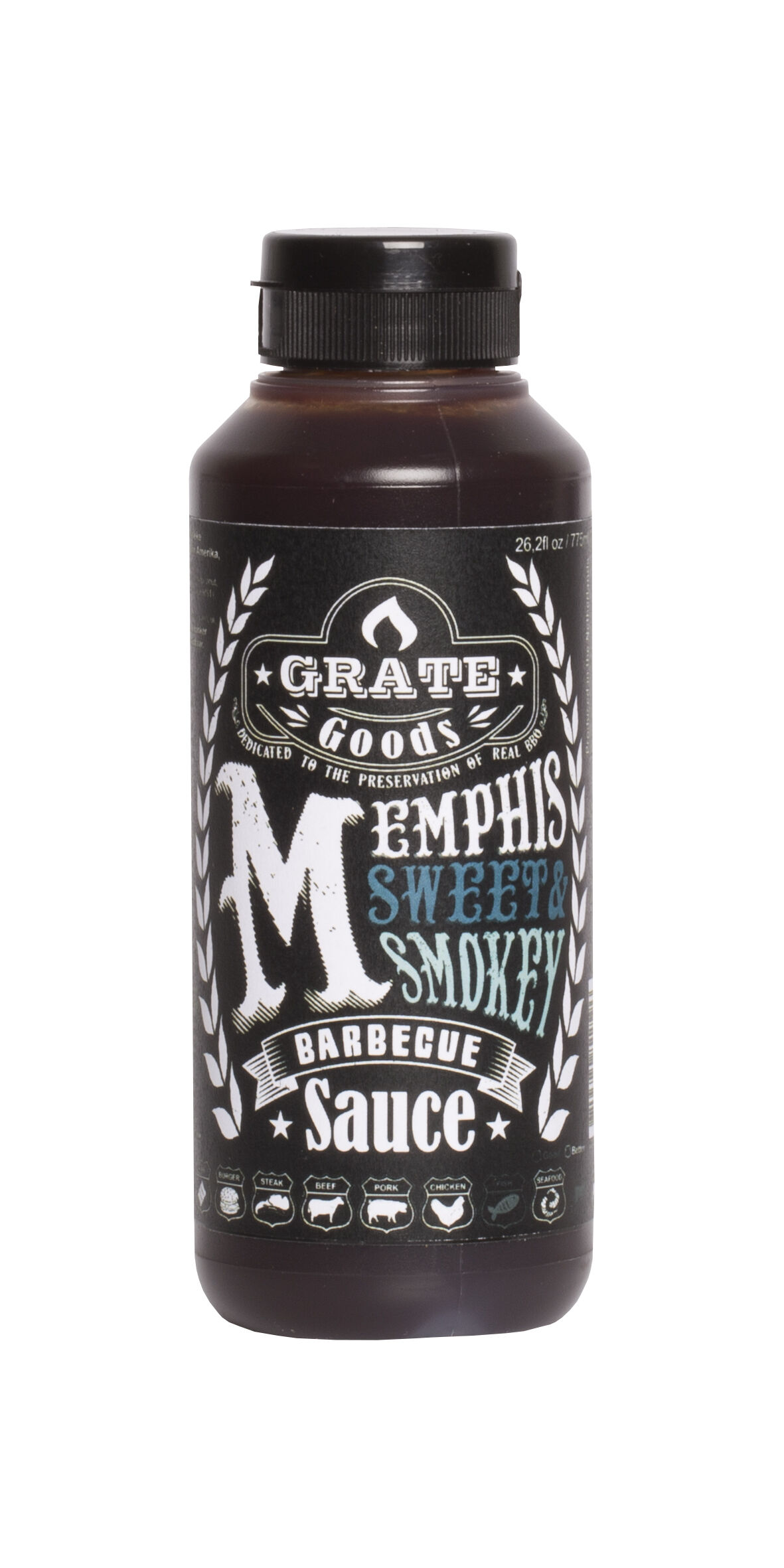 Grate goods Memphis Sweet & Smokey - BBQ saus - 265 Milliliter