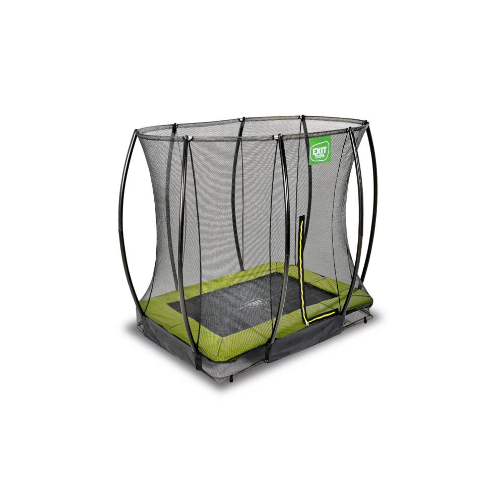 Exit Silhouette - Inground trampoline - Groen - 153x214 cm