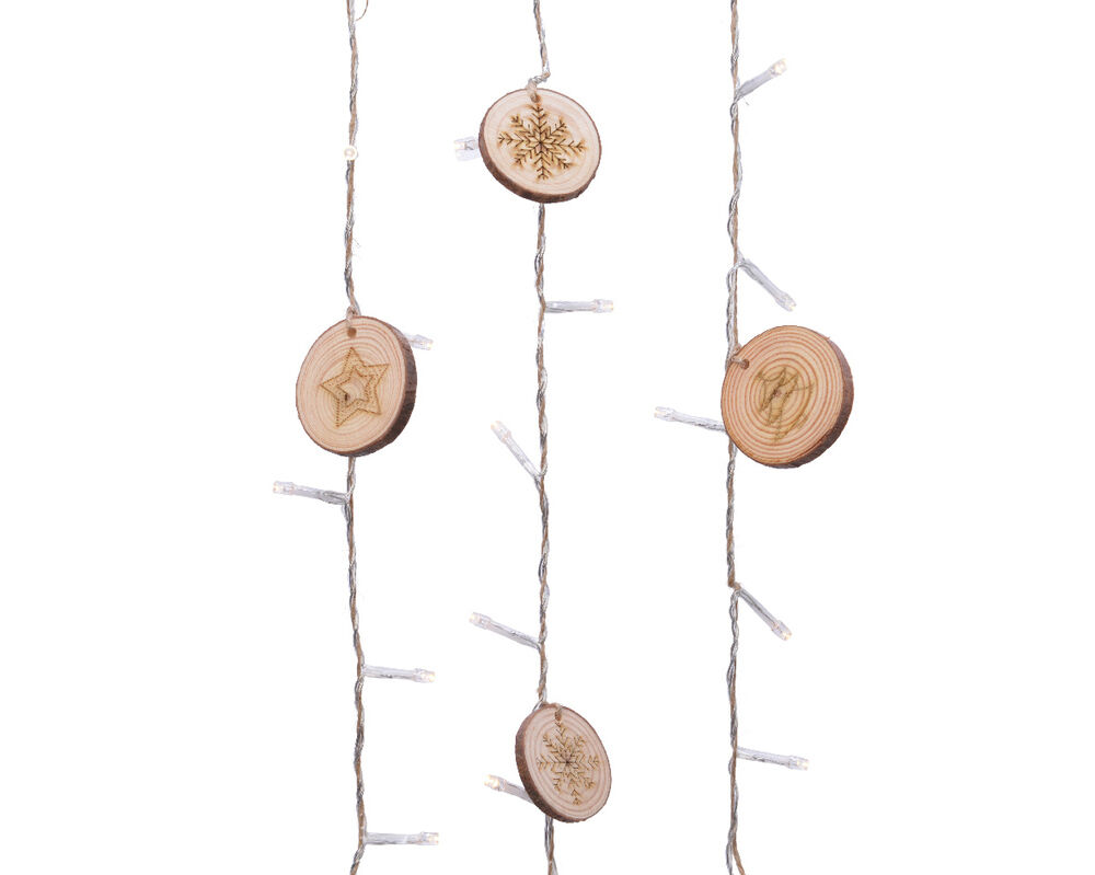 Lumineo Houten schijf - Batterijverlichting