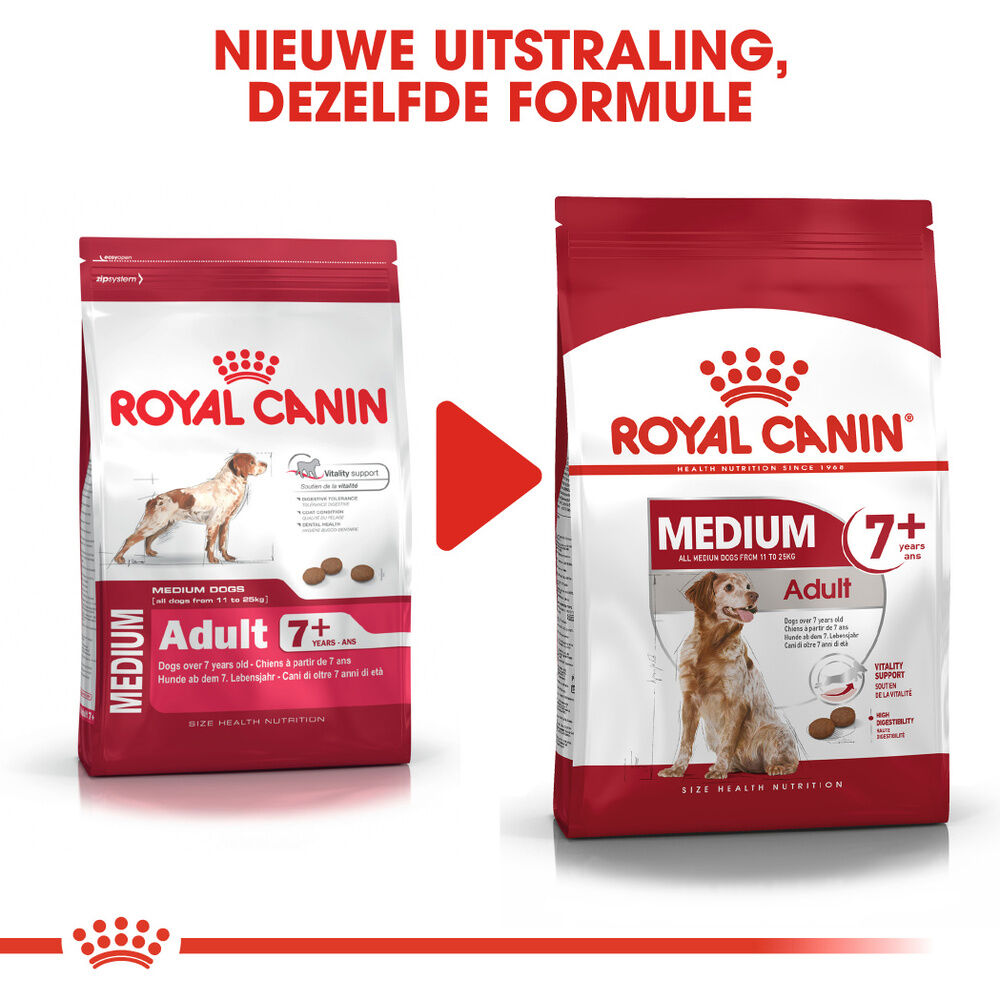 Royal Canin SHN Medium Adult 7+ - Hondenvoer - 4 Kilogram - gevogelte