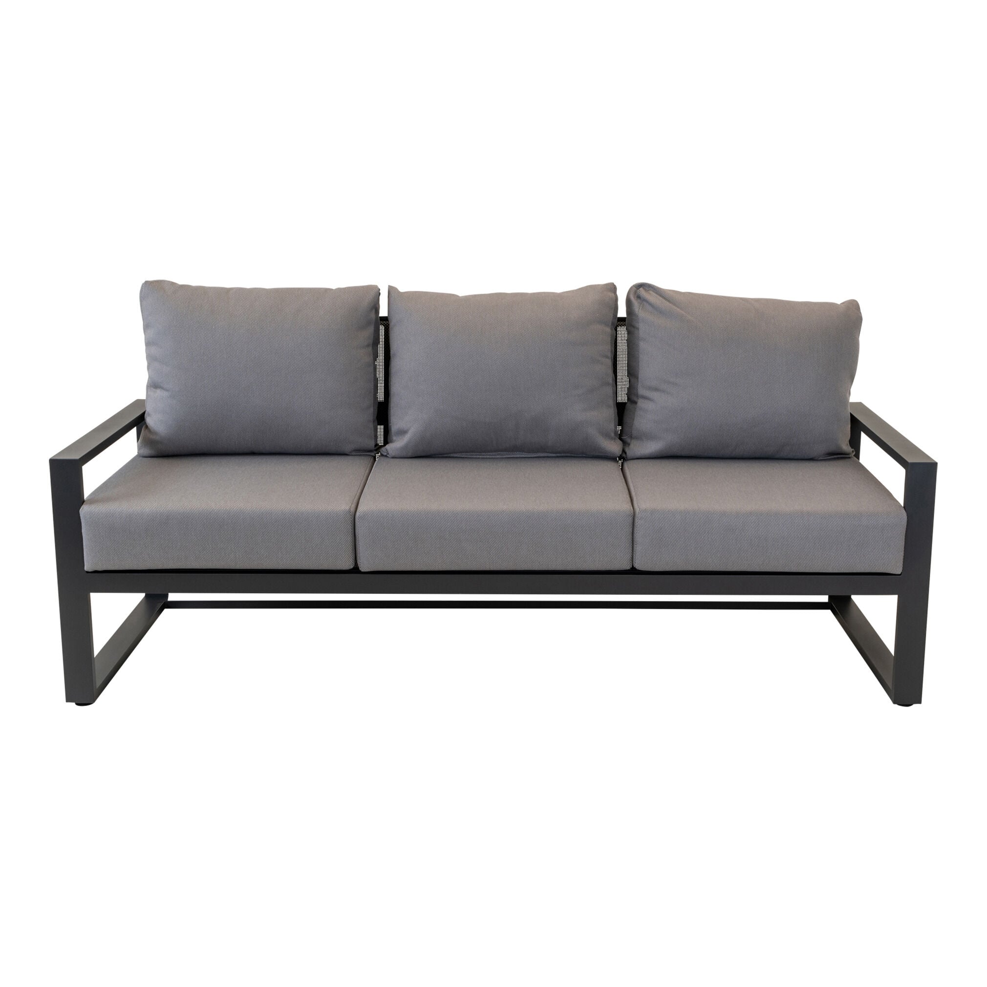 Lesli Living Tormenta - Loungebank - Antraciet - 86x80x209 cm