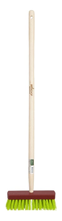 Welkoop Kinderbezem - Bezems - Kindertuingereedschap - 20 cm - Rood - 75 cm