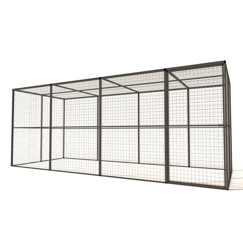 Glorenza Lilly - Kattenren - Antraciet - 178x176x449 cm Glorenza Lilly - Kattenren - Antraciet - 178x176x449 cm