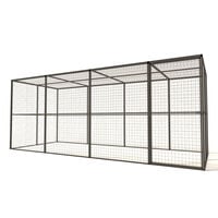 Glorenza Lilly - Kattenren - Antraciet - 178x176x449 cm