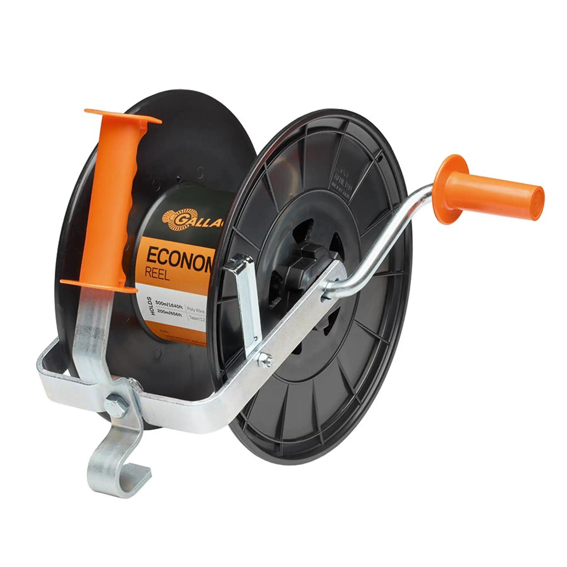 Gallagher Econo - Haspel - 24 cm - Zwart / Oranje - 30 cm