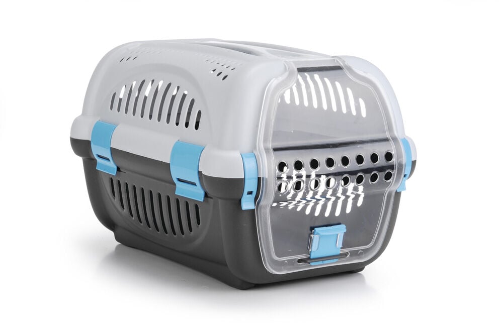 Beeztees Rhino - Reismand - Grijs Blauw - 33x34.5x51 cm Beeztees Rhino - Reismand - Grijs Blauw - 33x34.5x51 cm