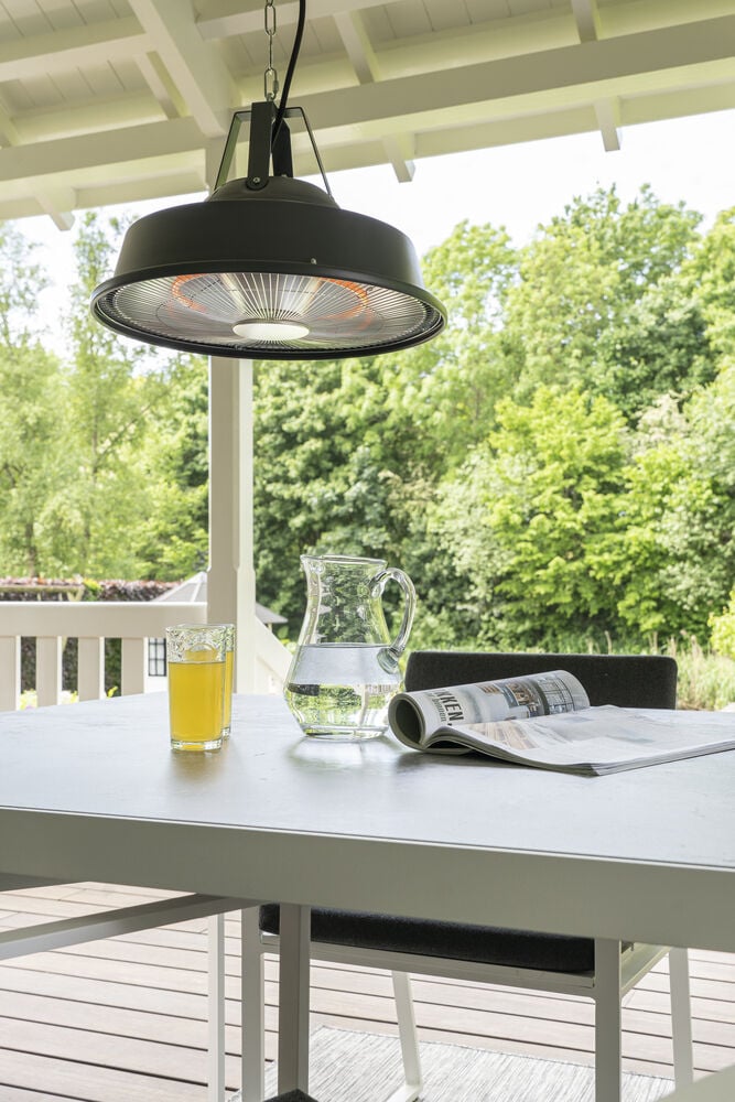 Eurom Sail 1500 GR - Hangende terrasverwarmer - Grijs - 1500 W