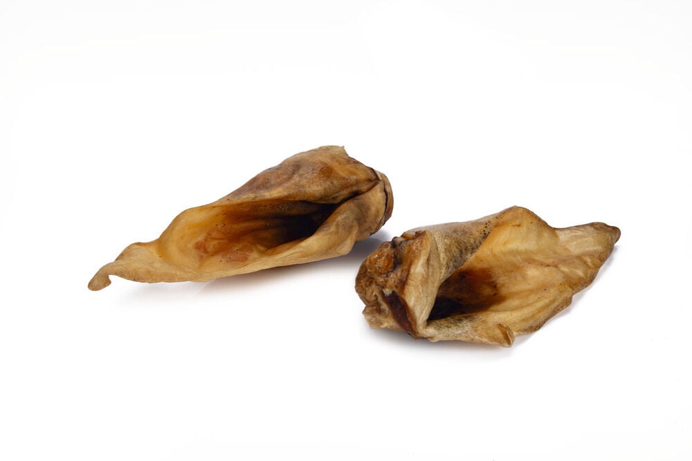 Beeztees Runderoren met pit- Hondensnack - 7 Stuks