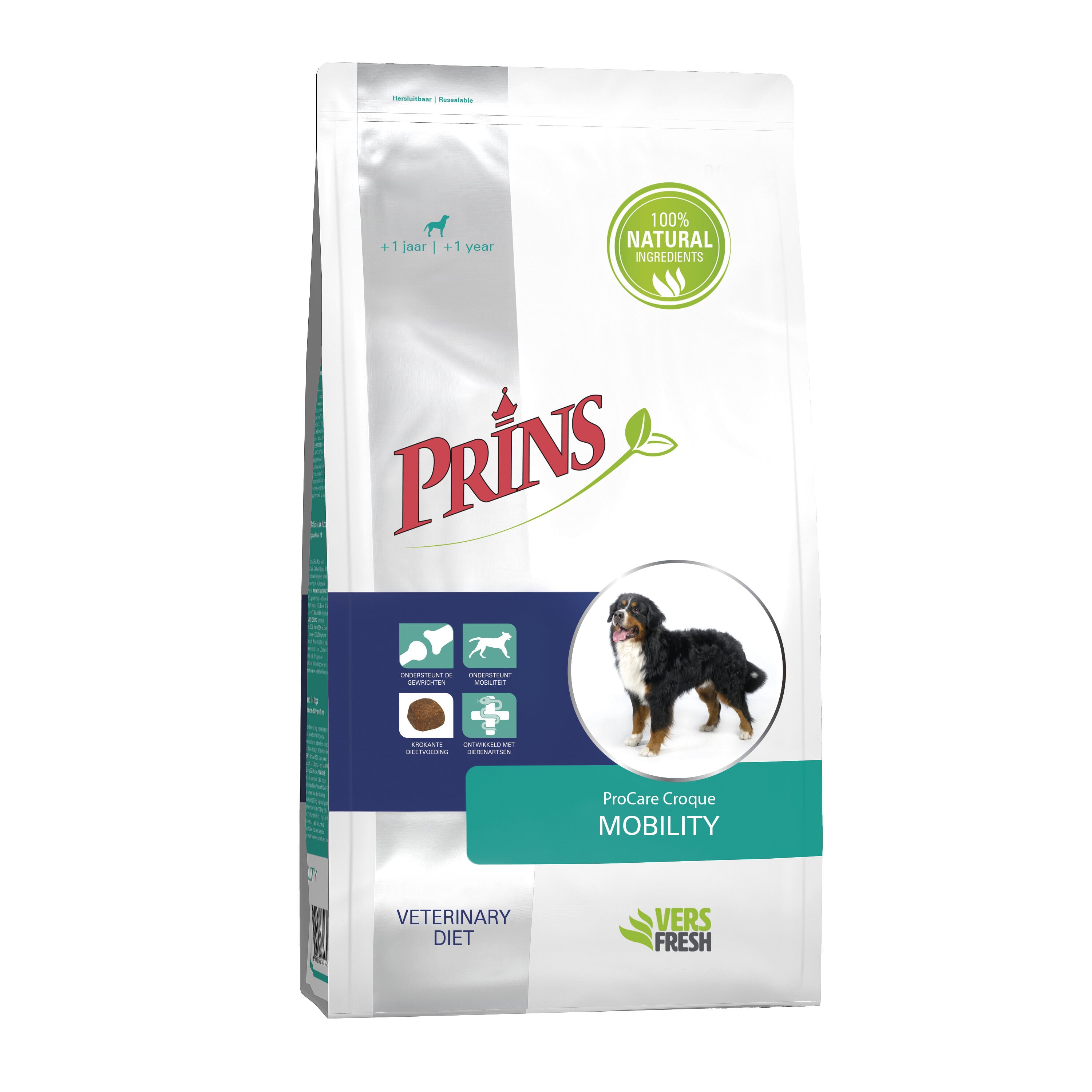 Prins ProCare Mobility - Hondenvoer veterinair - 3 Kilogram - gevogelte Prins ProCare Mobility - Hondenvoer veterinair - 3 Kilogram - gevogelte