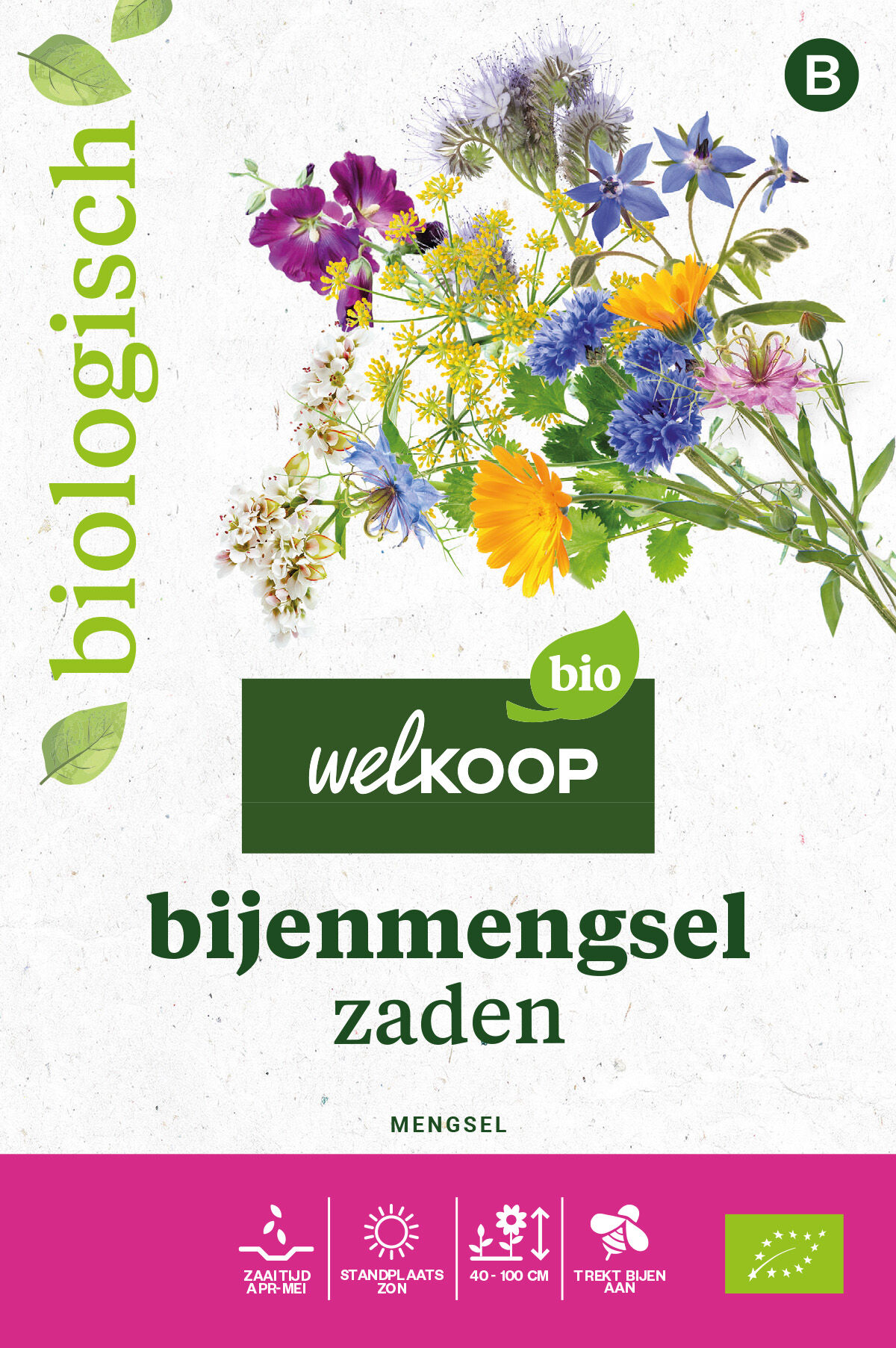 Welkoop Bio - Bijenmengsel Zaden Welkoop Bio - Bijenmengsel Zaden