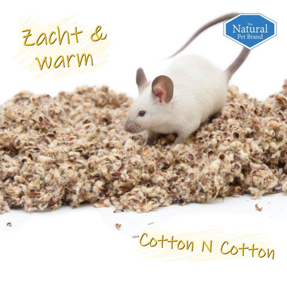 The Natural Pet Brand Cotton N Cotton - Bodembedekking - 100 Liter