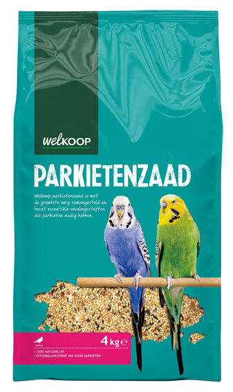 Welkoop Parkietenzaad - Vogelvoer - 4 Kilogram