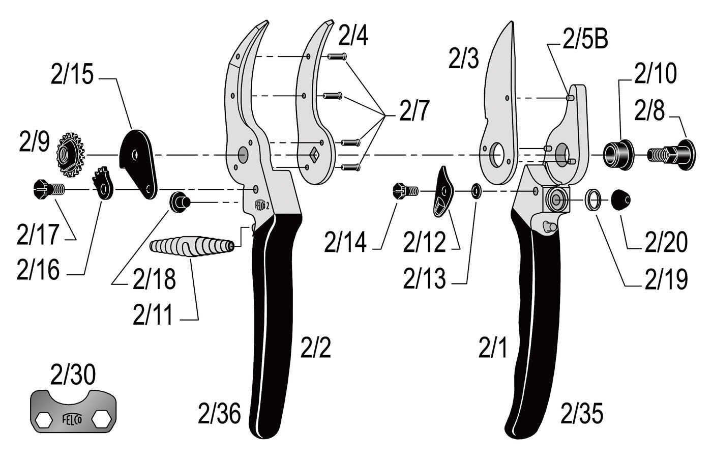 Felco Model 2  - Snoeischaar