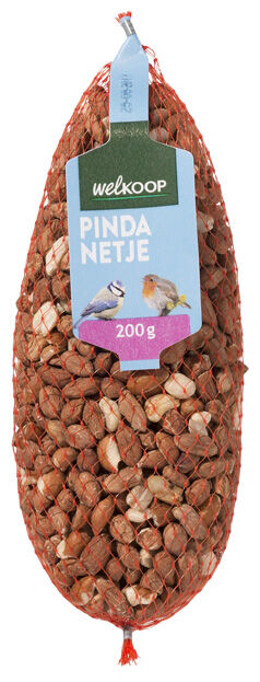 Welkoop Pindanetje - Tuinvogelvoer - 200 Gram - Pinda