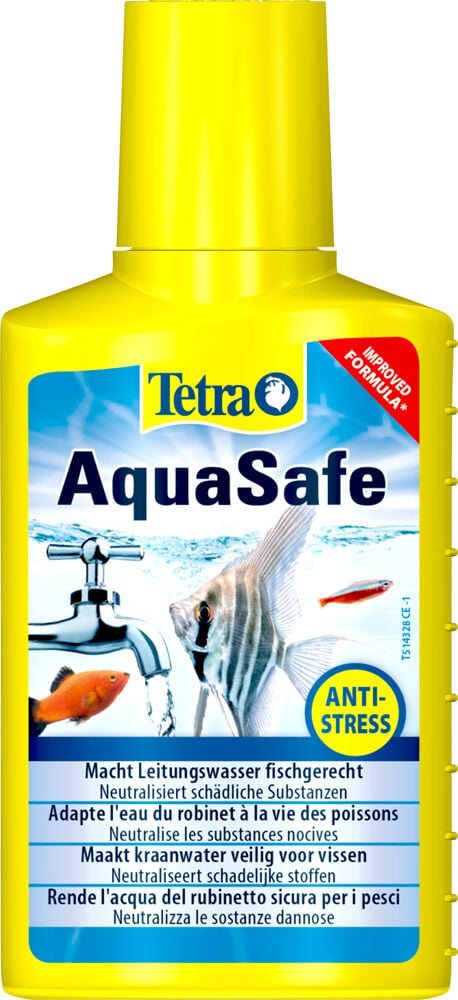 Tetra Waterpreparator Aquasafe - 100 Milliliter Tetra Waterpreparator Aquasafe - 100 Milliliter