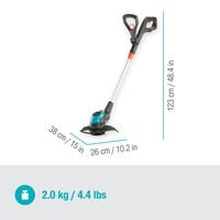 GARDENA EasyCut 23/18V P4A solo - Accu-trimmer (excl. accu en lader)