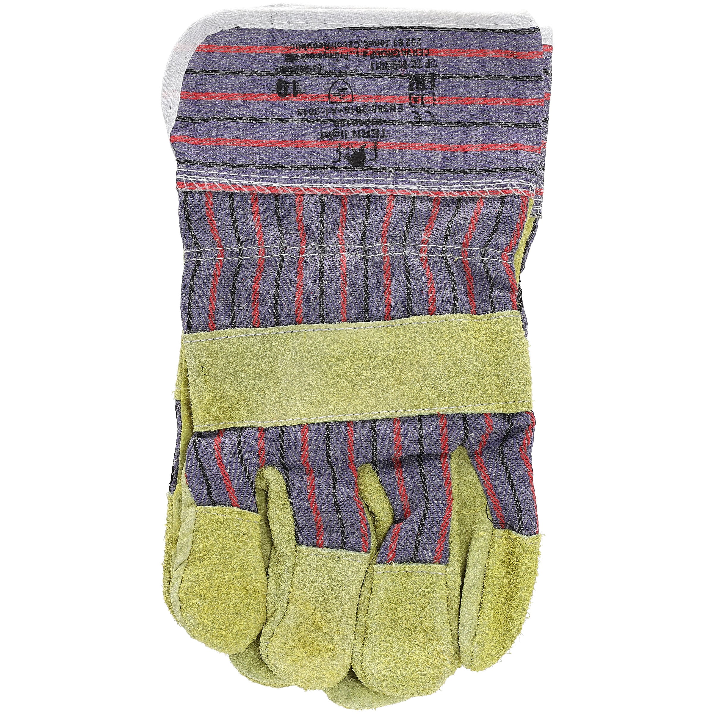 Cerva FF Tern Light - Werkhandschoenen - geel met bont gekleurd - 10