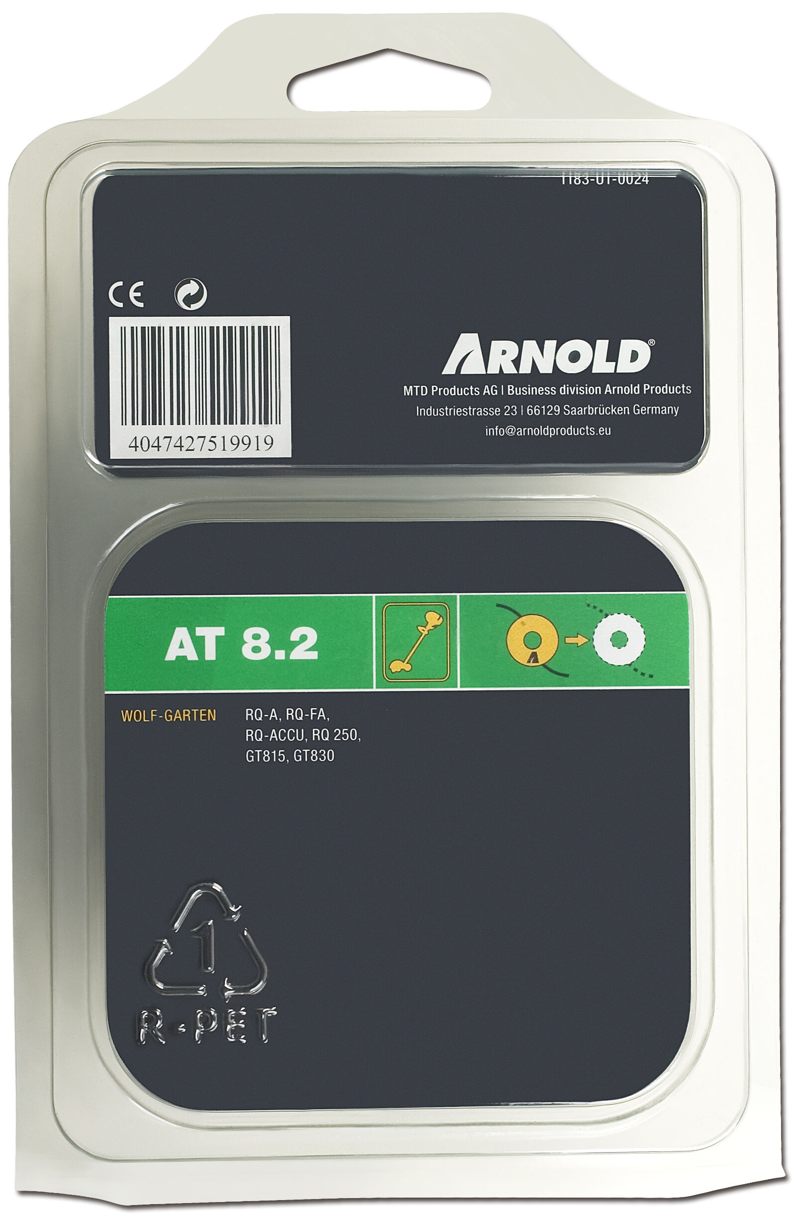 Arnold AT8.2 trimmerspoel at8.2 1.3mmx5m - Trimmerspoel - 500 cm