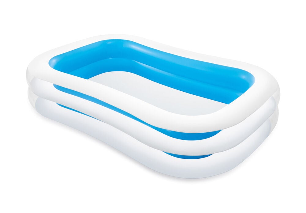 Intex Familiebad - Zwembaden - Blauw - 56x175x262 cm Intex Familiebad - Zwembaden - Blauw - 56x175x262 cm