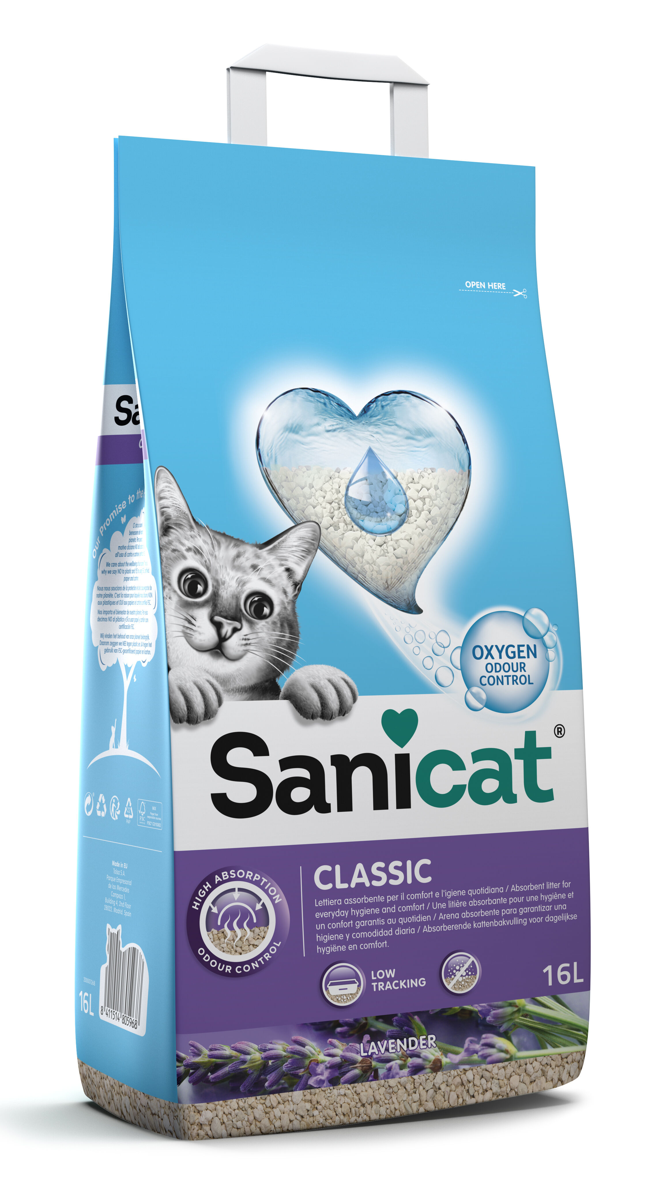 Sanicat Classic - Kattenbakvulling