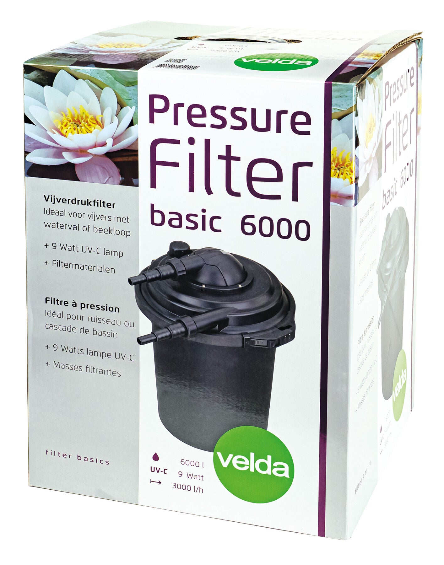 Vt - drukfilter vijver 6000 Vt - drukfilter vijver 6000