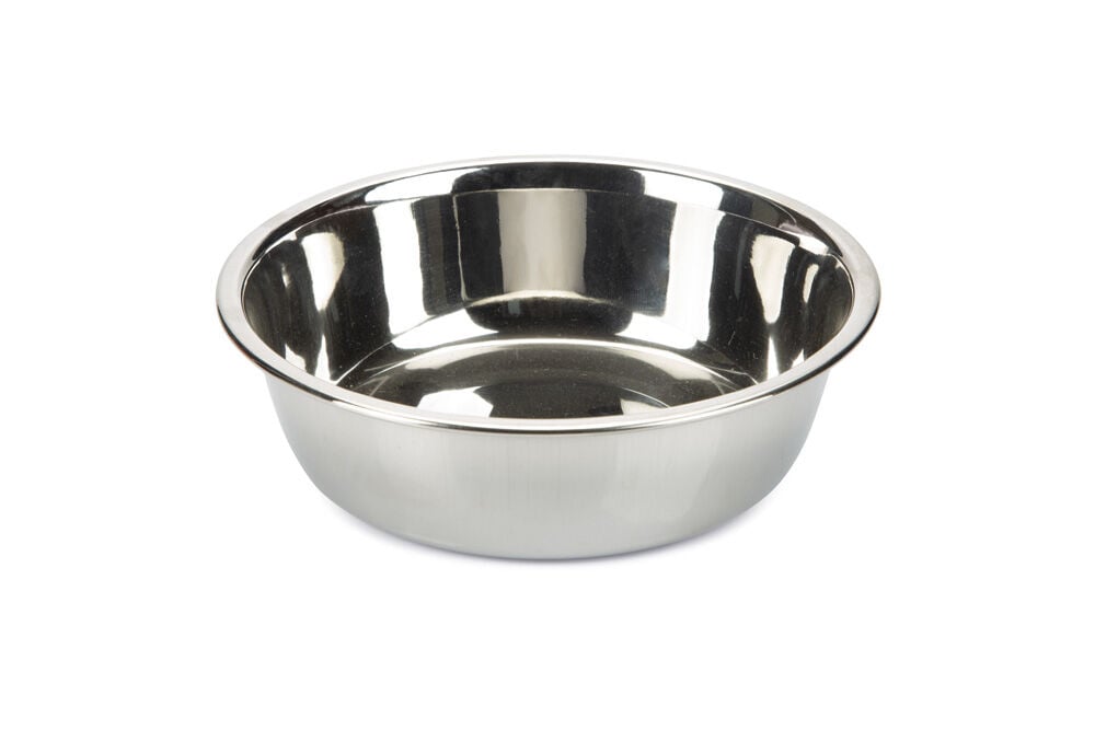 Beeztees Rvs - Voerbak - Zilver - 14 cm Beeztees Rvs - Voerbak - Zilver - 14 cm