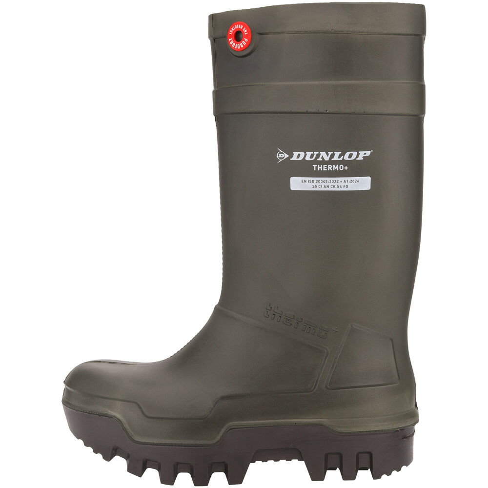 Dunlop Purofort Thermo+ Full Safety C662933.HA - Werklaarzen - Donkergroen - 43