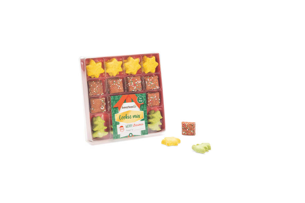 Beeztees mix - Kerstkoekjes - doos - 32 Stuks