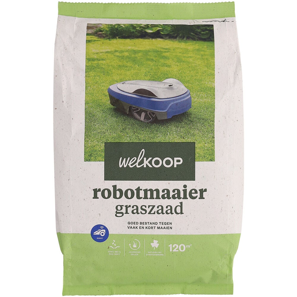 Welkoop - Robotmaaier Graszaad - 120 m2 Welkoop - Robotmaaier Graszaad - 120 m2