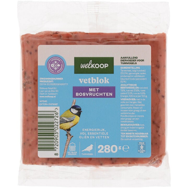 Welkoop - Vetblok - Tuinvogelvoer